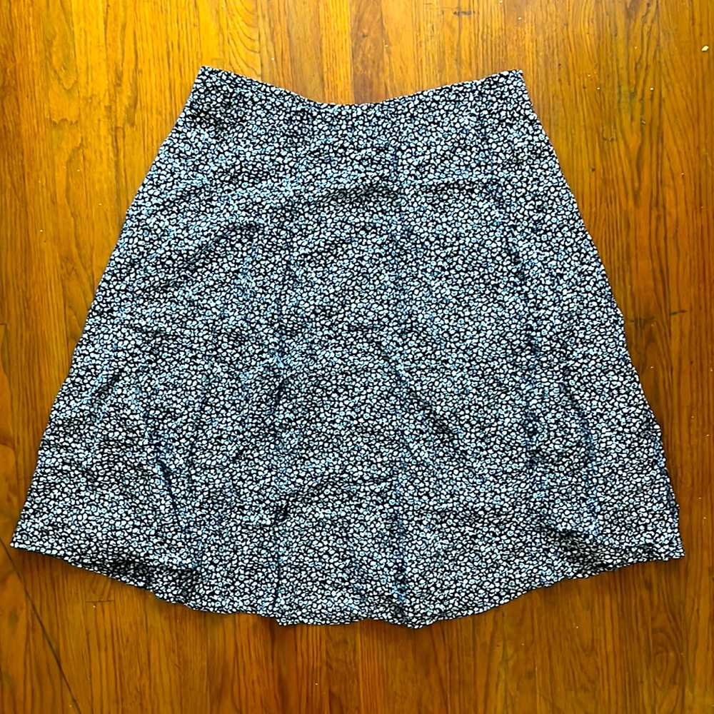 Vintage Floral A Line Skirt